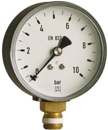 Afriso Rohrfedermanometer 63514 G 1/4 B, 10 Bar, Gehäuse-d= 63mm 3 Afriso Rohrfedermanometer 63514 G 1/4 B, 10 Bar, Gehäuse-d= 63mm