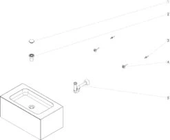 Alape Folio Waschplatz 5155510000 804x450mm, Fossilgrau, Ohne Hahnloch/Überlauf -Heimwerkzeuge Alape Folio Waschplatz 5155510000 804x450mm fossilgrau ohne Hahnloch Ueberlauf 2