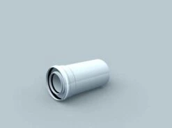 Bertrams Polyline LAS Rohr 41RL250-80 250 Mm, DN 80/125, Innen, Weiß