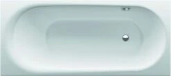 Bette Badewanne BetteComodo 1643000 170x80cm, Weiß, Seitlicher Überlauf