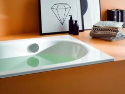 Bette Badewanne BetteComodo 1643000 170x80cm, Weiß, Seitlicher Überlauf -Heimwerkzeuge Bette Badewanne BetteComodo 1643000 170x80cm weiss seitlicher Ueberlauf 4