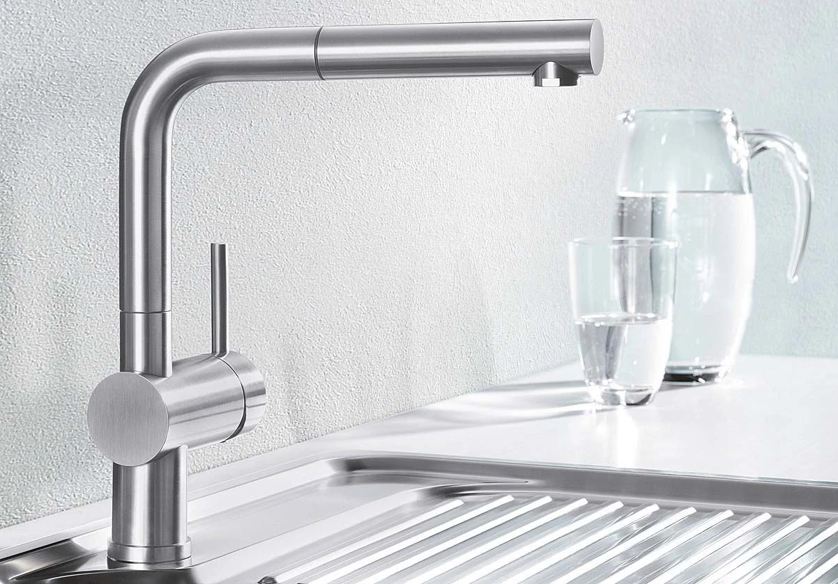 Blanco Linus-s Küchenarmatur 517184 Edelstahl Gebürstet 5 Blanco Linus-s Küchenarmatur 517184 Edelstahl Gebürstet – Bild 3