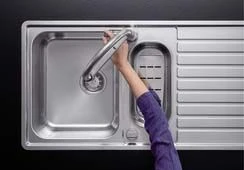 Blanco Solenta-s Küchenarmatur 523127 Hebel Links, Edelstahl Finish UltraResist 6 Blanco Solenta-s Küchenarmatur 523127 Hebel Links, Edelstahl Finish UltraResist – Bild 4