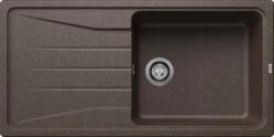 Blanco Sona XL 6 S Spüle 519697 100x50cm, PuraDur Cafe, Reversibel, Ohne Ablauffernbedienung