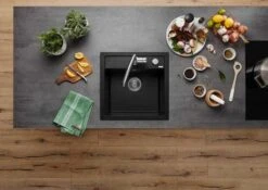 Blanco Spüle 518522 51,5 X 51 Cm, PuraDur Alumetallic, Ablauffernbedienung Mit Drehbetätigung -Heimwerkzeuge Blanco Spuele 518522 515 x 51 cm PuraDur alumetallic Ablauffernbedienung mit Drehbetaetigung 3