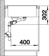 Blanco Spüle 523477 100x51cm, PuraDur Weiß, Rechts, Mit Glasschneidbrett 7 Blanco Spüle 523477 100x51cm, PuraDur Weiß, Rechts, Mit Glasschneidbrett – Bild 5