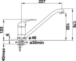 Blanco Spültisch-Einhebelmischer 517729 SILGRANIT-Look Cafe -Heimwerkzeuge Blanco Spueltisch Einhebelmischer 517729 SILGRANIT Look cafe 3