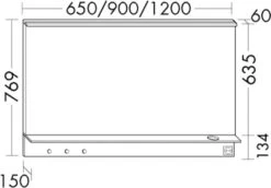 Burgbad Eqio Leuchtspiegel SEZQ065F2012 65 X 76,9 X 15 Cm, Marone Dekor Trüffel, Horizontale LED-Aufsatzleuchte, Ablage -Heimwerkzeuge Burgbad Eqio Leuchtspiegel SEZQ065F2012 65 x 769 x 15 cm Marone Dekor Trueffel horizontale LED Aufsatzleuchte Ablage 3