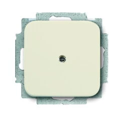 Universal Busch Jaeger Blindzentralscheibe 2538-212 Alpinweiss Busch Duro 2000 SI