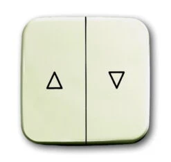 Universal Busch Jaeger Jalousie Wippe Mit Aufdruck 2504-212 Weiss Busch Duro 2000 SI