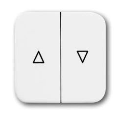 Universal Busch Jaeger Jalousie Wippe Mit Aufdruck 2504-214 Alpinweiss Busch Reflex SI