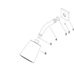 Dornbracht Imo Kopfbrause 28504670-99 Schwenkbar, Ausladung 180-210 Mm, Dark Platinum Matt -Heimwerkzeuge Dornbracht Imo Kopfbrause 28504670 99 schwenkbar Ausladung 180 210 mm Dark Platinum matt 2