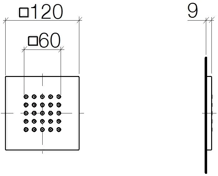 Dornbracht Seitenbrause 36515979-06 Für UP-Montage, Platin Matt 4 Dornbracht Seitenbrause 36515979-06 Für UP-Montage, Platin Matt – Bild 2