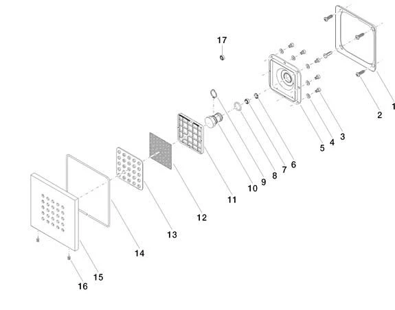 Dornbracht Seitenbrause 36515979-06 Für UP-Montage, Platin Matt 5 Dornbracht Seitenbrause 36515979-06 Für UP-Montage, Platin Matt – Bild 3
