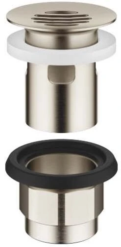 Dornbracht Siebventil, Platin Matt 1010597006 11/4", Für Waschtisch Mit Überlauf