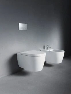 Duravit B.2 Bidetarmatur B22400001010 Chrom, Mit Ablaufgarnitur, Ausladung 127 Mm -Heimwerkzeuge Duravit B.2 Bidetarmatur B22400001010 chrom mit Ablaufgarnitur Ausladung 127 mm 2