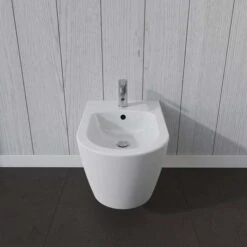 Duravit B.2 Bidetarmatur B22400001010 Chrom, Mit Ablaufgarnitur, Ausladung 127 Mm -Heimwerkzeuge Duravit B.2 Bidetarmatur B22400001010 chrom mit Ablaufgarnitur Ausladung 127 mm 9