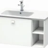 Duravit Brioso Waschtischunterbau BR401201818 820x479mm, Weiß Matt, Regal Links -Heimwerkzeuge Duravit Brioso Waschtischunterbau BR401201818 820x479mm Weiss Matt Regal links