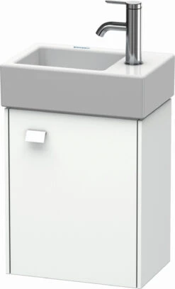 Duravit Brioso Waschtischunterbau BR4049R1818 364x239mm, Weiß Matt, Tür Rechts