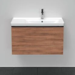 Duravit D-Neo Waschtisch-Unterschrank DE425507979 78,4 X 45,2 Cm, Nussbaum Natur, Wandhängend, 1 Auszug -Heimwerkzeuge Duravit D Neo Waschtisch Unterschrank DE425507979 784 x 452 cm Nussbaum Natur wandhaengend 1 Auszug 5