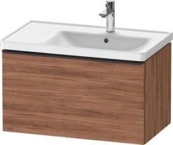 Duravit D-Neo Waschtisch-Unterschrank DE425507979 78,4 X 45,2 Cm, Nussbaum Natur, Wandhängend, 1 Auszug -Heimwerkzeuge Duravit D Neo Waschtisch Unterschrank DE425507979 784 x 452 cm Nussbaum Natur wandhaengend 1 Auszug 6