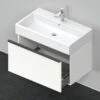 Duravit D-Neo Waschtisch-Unterschrank DE427301818 78,4 X 44,2 Cm, Weiß Matt, Wandhängend, 1 Auszug -Heimwerkzeuge Duravit D Neo Waschtisch Unterschrank DE427301818 784 x 442 cm Weiss Matt wandhaengend 1 Auszug
