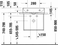 Duravit DuraSquare Möbel-Waschtisch 23535000441 50 X 47 Cm, Ohne Überlauf, Mit Hahnlochbank, 3 Hahnlöcher, Weiß WonderGliss 18 Duravit DuraSquare Möbel-Waschtisch 23535000441 50 X 47 Cm, Ohne Überlauf, Mit Hahnlochbank, 3 Hahnlöcher, Weiß WonderGliss -Heimwerkzeuge Duravit DuraSquare Moebel Waschtisch 23535000441 50 x 47 cm ohne Ueberlauf mit Hahnlochbank 3 Hahnloecher weiss WonderGliss 6