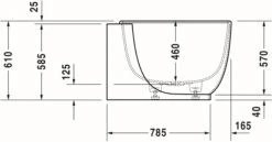 Duravit Luv Badewanne 700432000000000 185 X 95 X 46 Cm, Ecke Rechts, Verkleidung Und Gestell, 2 Rückenschrägen, Weiß -Heimwerkzeuge Duravit Luv Badewanne 700432000000000 185 x 95 x 46 cm Ecke rechts Verkleidung und Gestell 2 Rueckenschraegen weiss 5