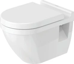 Duravit Starck 3 Wand-Tiefspül-WC 22000900001 36x54cm, 4,5 L, Weiß WonderGliss