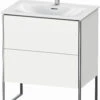 Duravit XSquare Waschtisch-Unterschrank XS452301818 71x84x47,8cm, Weiß Matt, 2 Auszüge -Heimwerkzeuge Duravit XSquare Waschtisch Unterschrank XS452301818 71x84x478cm weiss matt 2 Auszuege
