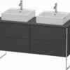 Duravit XSquare Waschtisch-Unterschrank XS4926B4949 140x53,8x54,8cm, 4 Auszüge, Beidseitig, Graphit Matt 1 Duravit XSquare Waschtisch-Unterschrank XS4926B4949 140x53,8x54,8cm, 4 Auszüge, Beidseitig, Graphit Matt -Heimwerkzeuge Duravit XSquare Waschtisch Unterschrank XS4926B4949 140x538x548cm 4 Auszuege beidseitig Graphit matt