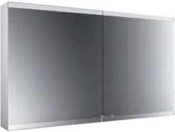 Emco Asis Evo Aufputz-Lichtspiegelschrank 939708106 1200x700mm, 2-türig, Ohne Lightsystem, Ohne Spiegelheizung