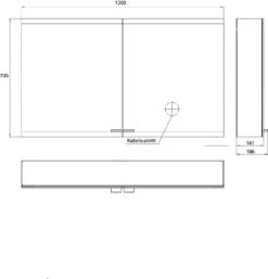 Emco Asis Evo Aufputz-Lichtspiegelschrank 939713306 1200 X 700 Mm, 2-türig, Schwarz, Mit Lightsystem, Ohne Spiegelheizung -Heimwerkzeuge Emco Asis Evo Aufputz Lichtspiegelschrank 939713306 1200 x 700 mm 2 tuerig schwarz mit lightsystem ohne Spiegelheizung 9