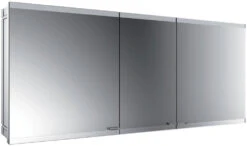 Emco Asis Evo Unterputz-Lichtspiegelschrank 939708018 1600x700mm, 3-türig, Mit Lightsystem, Ohne Spiegelheizung