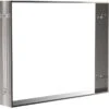 Emco Asis Prestige Einbaurahmen 989700008 Für Asis Lichtspiegelschrank 810 X 660mm