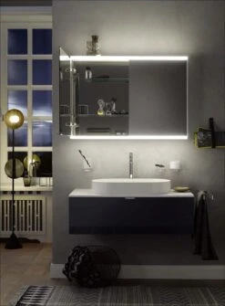 Emco Asis Prime 2 Lichtspiegelschrank 949705134 800mm, Unterputz, Weiße Rückwand -Heimwerkzeuge Emco Asis Prime 2 Lichtspiegelschrank 949705134 800mm Unterputz weisse Rueckwand 4