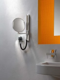 Emco LED Rasier- Und Kosmetikspiegel 109506017 Chrom, Mit Direktanschluss -Heimwerkzeuge Emco LED Rasier und Kosmetikspiegel 109506017 chrom mit Direktanschluss 2