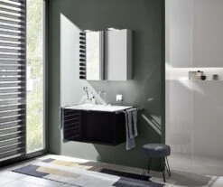 Emco Pure 2 Style Aufputz-Lichtspiegelschrank 979705303 800x721mm, Mit LED-Aufsatzleuchte, 2-türig, Aluminium -Heimwerkzeuge Emco pure 2 Style Aufputz Lichtspiegelschrank 979705303 800x721mm mit LED Aufsatzleuchte 2 tuerig Aluminium 2