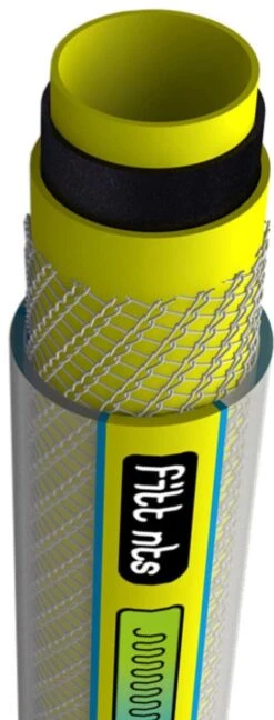 Ewuaqua Nts Gartenschlauch 76083 1/2", 10 Bar, 50 M, Mit Spezieller Textileinlage, PVC