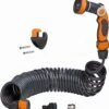 Ewuaqua Spiralschlauch-Set 72008 10 M, Komplett, Mit Wandbefestigung 1 Ewuaqua Spiralschlauch-Set 72008 10 M, Komplett, Mit Wandbefestigung -Heimwerkzeuge Ewuaqua Spiralschlauch Set 72008 10 m komplett mit Wandbefestigung