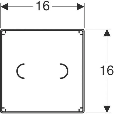 Geberit Bauschutz 244654001 Für Abdeckplatte Flächenbündig, Für Waschtischarmatur Mit UP-Funktionsbox 4 Geberit Bauschutz 244654001 Für Abdeckplatte Flächenbündig, Für Waschtischarmatur Mit UP-Funktionsbox – Bild 2