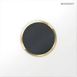 Geberit Hytronic Urinalsteuerung Typ 10 116035KK1 Infrarot/Batterie, Weiß / Vergoldet