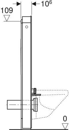 Geberit Monolith Wand-WC-Modul 131231JV5 Bauhöhe 114cm, Front Betonoptik, Seite Aluminium 5 Geberit Monolith Wand-WC-Modul 131231JV5 Bauhöhe 114cm, Front Betonoptik, Seite Aluminium – Bild 3