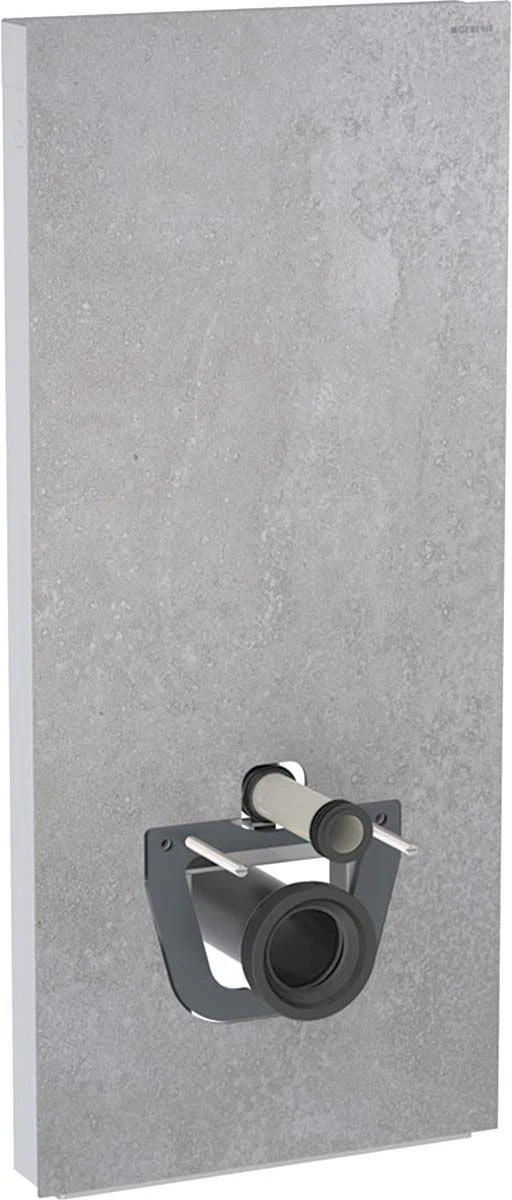 Geberit Monolith Wand-WC-Modul 131231JV5 Bauhöhe 114cm, Front Betonoptik, Seite Aluminium 3 Geberit Monolith Wand-WC-Modul 131231JV5 Bauhöhe 114cm, Front Betonoptik, Seite Aluminium