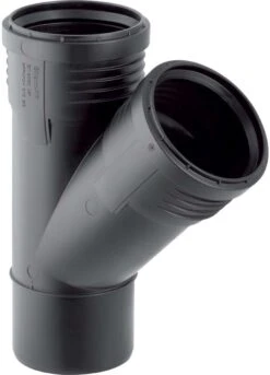 Geberit Silent PP Abzweig 390533141 DN 100/70, 45Grad, Schalloptimiert