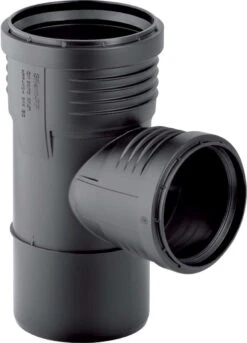 Geberit Silent PP Abzweig 390652141 DN 125/125, 87,5Grad, Schalloptimiert