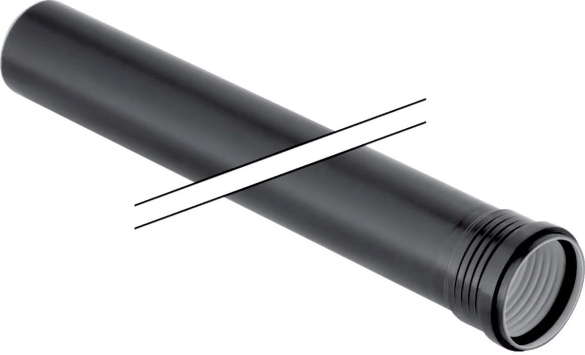 Geberit Silent PP Rohr 390201141 DN 50, 250 Mm, Mit Muffe, Schalloptimiert 3 Geberit Silent PP Rohr 390201141 DN 50, 250 Mm, Mit Muffe, Schalloptimiert