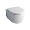 Geberit ICon & Pagette WC Set, Weiß WC Ohne Spülrand, WC-Sitz Mit Softclose -Heimwerkzeuge Geberit iCon and Pagette WC Set weiss WC ohne Spuelrand WC Sitz mit Softclose