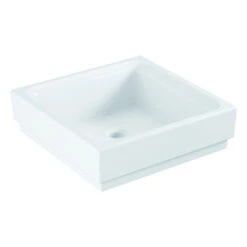 Grohe Cube Keramik Aufsatzschale 3948200H 40cm, Ohne Hahnloch, Alpinweiß PureGuard -Heimwerkzeuge Grohe Cube Keramik Aufsatzschale 3948200H 40cm ohne Hahnloch alpinweiss PureGuard 3