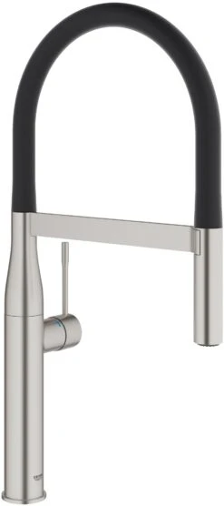 Grohe Essence Küchenarmatur 30294DC0 Supersteel, Herausziehbare Profibrause
